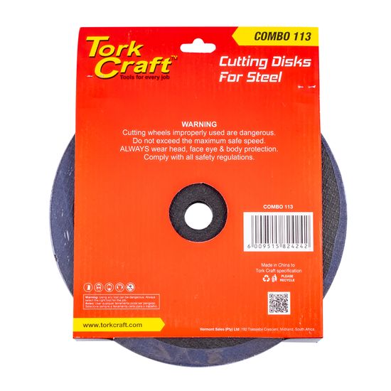 5 + 1 Cutting Disc Steel 230 X 3.0 X 22.2mm